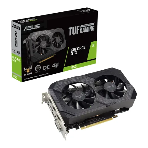 Asus TUF Gaming GeForce GTX 1650 OC Editie 4GB GDDR6 Grafische Kaart